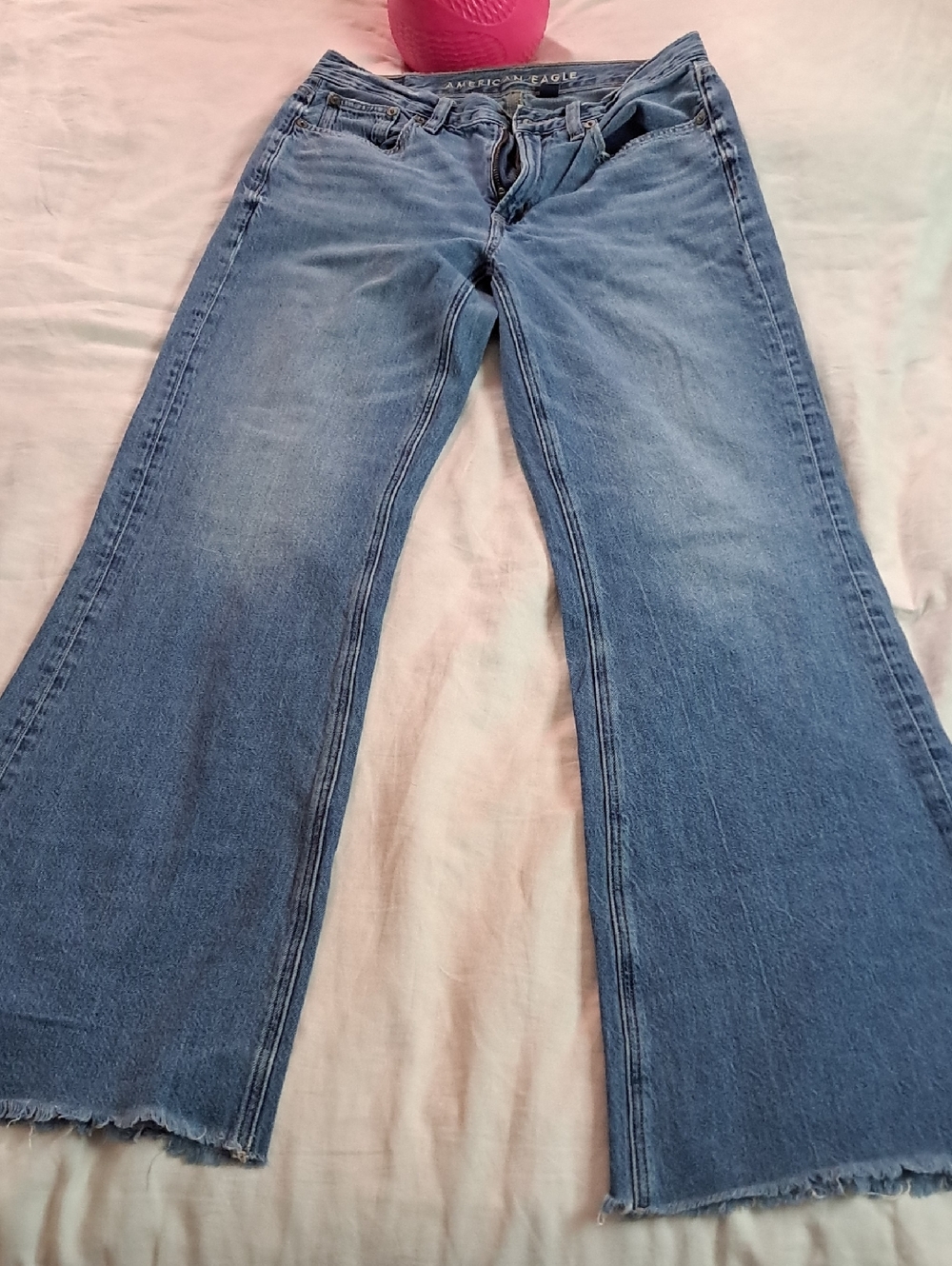 American Eagle Outfitters Women's Light Wash Flare Jeans